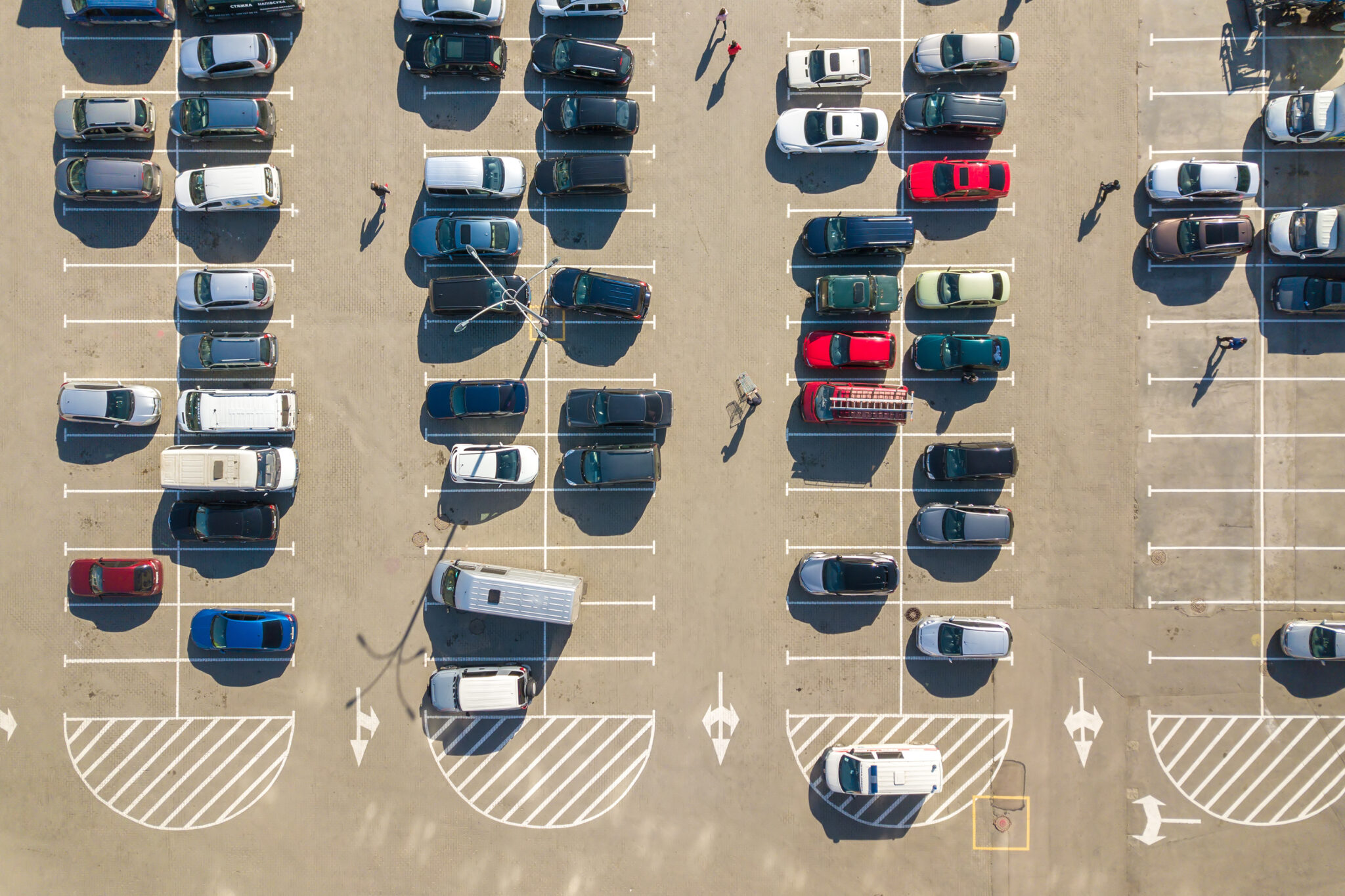 parking garage dimensions